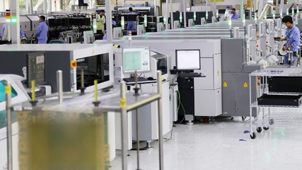 愛立信南京自動(dòng)化智能工廠投入運(yùn)行